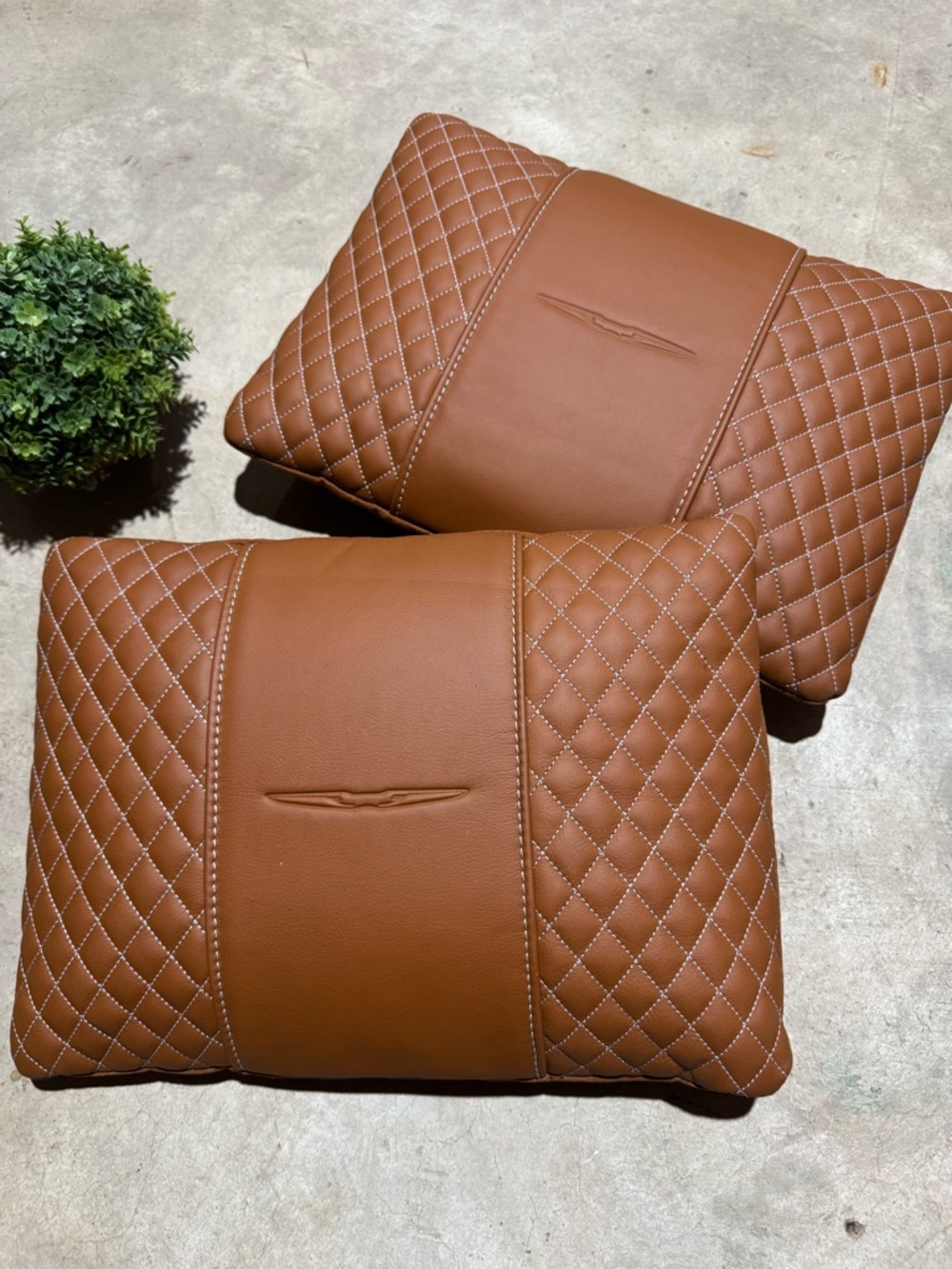 Mopar Chrysler Rear Seat Pillow Set of 2 6WM82LK5AB